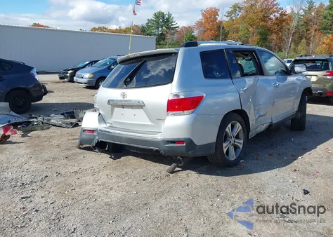 2012 Toyota Highlander Limited V6 из США, поврежденный, VIN 5TDDK3EH9CS120912